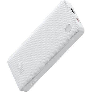 Зовнішній акумулятор Baseus Airpow Lite 15W (10000mAh) P10067500213-00 - White