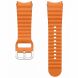 Оригинальный ремешок Sport Band (S/M) для Samsung Galaxy Watch 7 (40/44mm) ET-SNL30SOEGEU - Orange. Фото 2 из 3