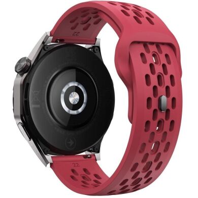 Ремінець Deexe Eclipse для годинників з шириною кріплення 18мм - Red