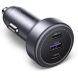 Автомобильное зарядное устройство UGREEN EC307 30W (2C+U) - Dark Grey. Фото 2 из 3