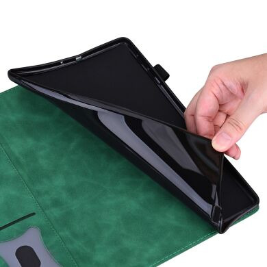 Чехол Deexe Business Style для Samsung Galaxy Tab S12 Plus - Blue