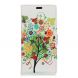 Чохол Deexe Life Style Wallet для Samsung Galaxy A7 2018 (A750), Flowers Tree with Fruits