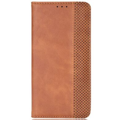 Чехол Deexe Retro Style (FF) для Samsung Galaxy Fold 8 Ultra - Brown