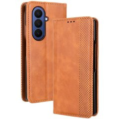 Чехол Deexe Retro Style (FF) для Samsung Galaxy Fold 8 Ultra - Brown
