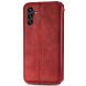 Чохол Deexe Rhombus Wallet для Samsung Galaxy A24 (A245) - Red