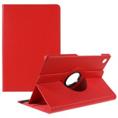 Чохол Deexe Rotation для Samsung Galaxy Tab A9 Plus (X210/216) - Red