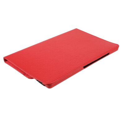 Чохол Deexe Rotation для Samsung Galaxy Tab A9 Plus (X210/216) - Red