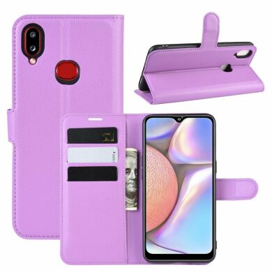 Чехол-книжка Deexe Book Type для Samsung Galaxy A10s (A107) - Purple