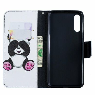 Чохол-книжка Deexe Color Wallet для Samsung Galaxy A70 (A705) - Cute Panda