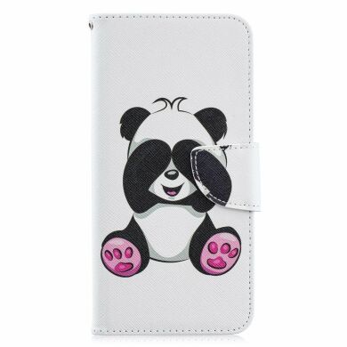 Чохол-книжка Deexe Color Wallet для Samsung Galaxy A70 (A705) - Cute Panda