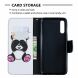 Чохол-книжка Deexe Color Wallet для Samsung Galaxy A70 (A705) - Cute Panda