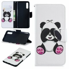 Чохол-книжка Deexe Color Wallet для Samsung Galaxy A70 (A705) - Cute Panda