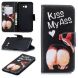 Чехол-книжка Deexe Color Wallet для Samsung Galaxy J4+ (J415) - Kiss My Ass. Фото 1 из 8