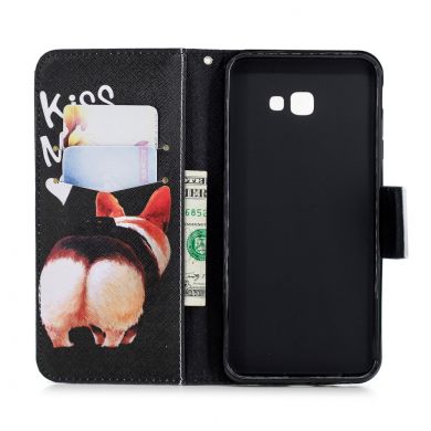 Чохол-книжка Deexe Color Wallet для Samsung Galaxy J4+ (J415) - Kiss My Ass