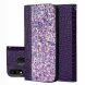 Чехол-книжка Deexe Glittery Crocodile для Samsung Galaxy M20 (M205) - Purple. Фото 1 из 12