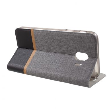 Чохол-книжка Deexe Lines Texture для Samsung Galaxy J4 2018 (J400), Grey