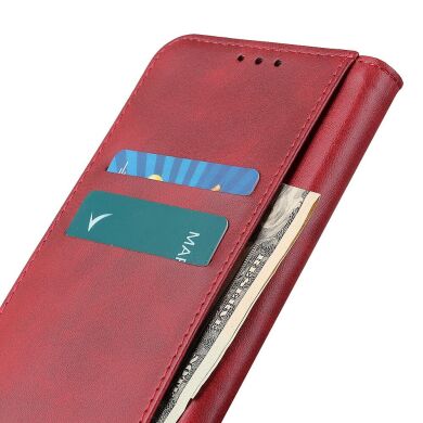 Чехол-книжка Deexe Wallet Case для Samsung Galaxy A22 (A225) / M22 (M225) - Red