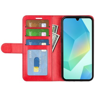 Чохол-книжка Deexe Wallet Style для Samsung Galaxy A17 (A175) - Red