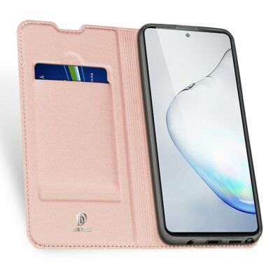 Чехол-книжка DUX DUCIS Skin Pro для Samsung Galaxy Note 10 Lite (N770) - Rose Gold