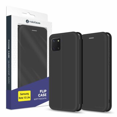 Чехол-книжка MakeFuture Flip Case для Samsung Galaxy Note 10 Lite (N770) - Black
