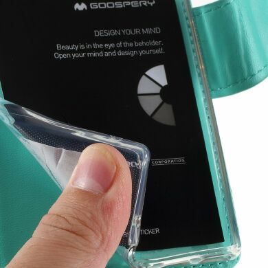 Чохол-книжка MERCURY Bravo Diary для Samsung Galaxy Note 10 (N970) - Cyan