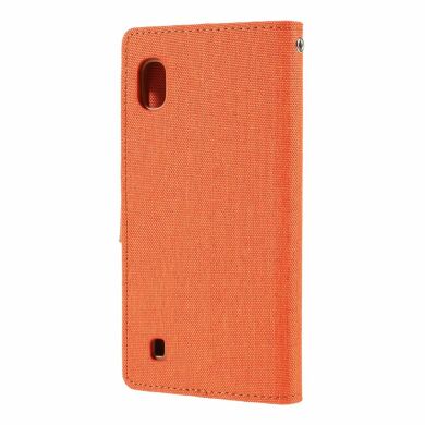 Чохол-книжка MERCURY Canvas Diary для Samsung Galaxy A10 (A105) - Orange
