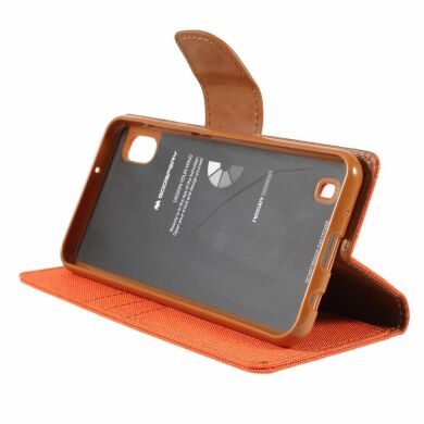 Чохол-книжка MERCURY Canvas Diary для Samsung Galaxy A10 (A105) - Orange