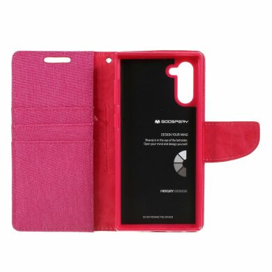 Чехол-книжка MERCURY Canvas Diary для Samsung Galaxy Note 10 (N970) - Rose