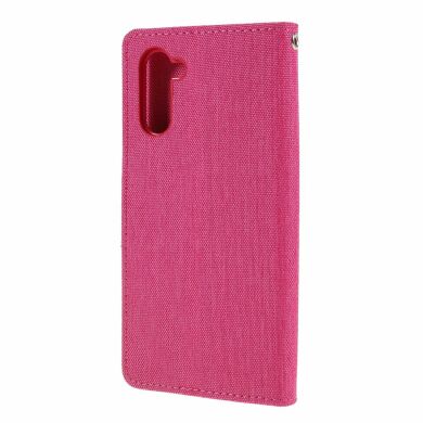 Чехол-книжка MERCURY Canvas Diary для Samsung Galaxy Note 10 (N970) - Rose