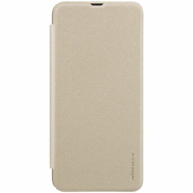 Чехол-книжка NILLKIN Sparkle Series для Samsung Galaxy A50 (A505) - Gold