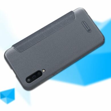 Чехол-книжка NILLKIN Sparkle Series для Samsung Galaxy A50 (A505) - Gold