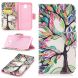 Чехол-книжка UniCase Color Wallet для Samsung Galaxy J5 2017 (J530) - Colorful Tree. Фото 1 из 8