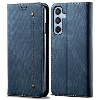 Чехол-книжка UniCase Jeans Wallet для Samsung Galaxy S23 FE - Blue