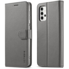 Чехол LC.IMEEKE Wallet Case для Samsung Galaxy A32 (А325) - Grey
