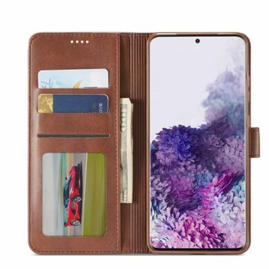 Чохол LC.IMEEKE Wallet Case для Samsung Galaxy A51 (А515) - Coffee