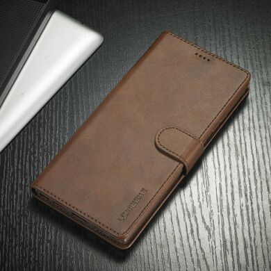 Чехол LC.IMEEKE Wallet Case для Samsung Galaxy Note 20 Ultra (N985) - Coffee