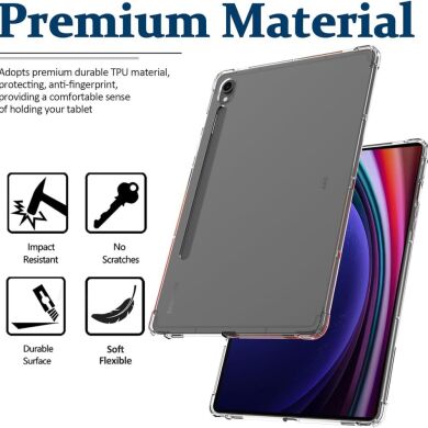 Чохол UniCase Airbag Max для Samsung Galaxy Tab S9 FE (X510) - Transparent