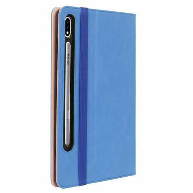 Чохол UniCase Business Style для Samsung Galaxy Tab S7 (T870/875) / S8 (T700/706) - Blue