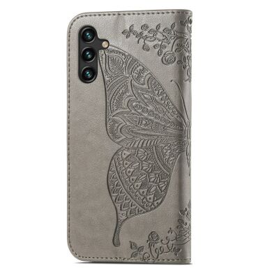 Чехол UniCase Butterfly Pattern для Samsung Galaxy A13 5G (A136) / A04s (A047) - Grey