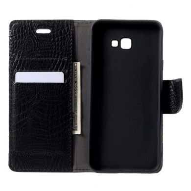 Чохол UniCase Croco Wallet для Samsung Galaxy J4+ (J415), Black
