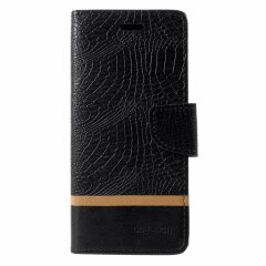 Чохол UniCase Croco Wallet для Samsung Galaxy J4+ (J415), Black