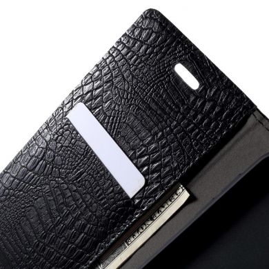 Чохол UniCase Croco Wallet для Samsung Galaxy J4+ (J415), Black