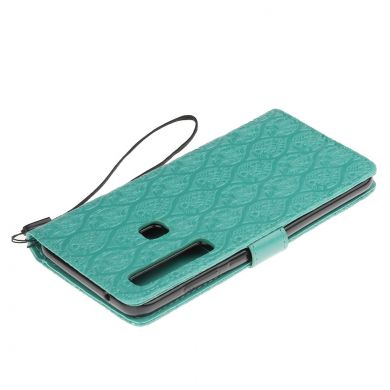 Чехол UniCase Leaf Wallet для Samsung Galaxy A9 2018 (A920) - Cyan