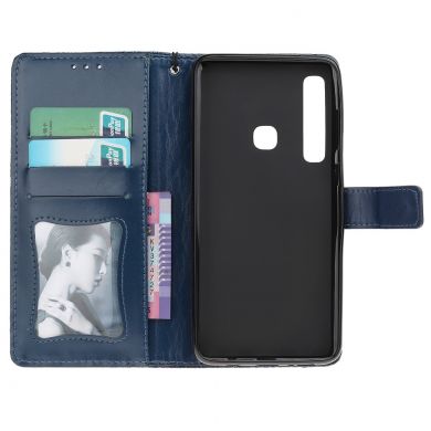 Чехол UniCase Leaf Wallet для Samsung Galaxy A9 2018 (A920) - Cyan