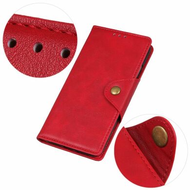 Чохол UniCase Vintage Wallet для Samsung Galaxy S10 Lite (G770) / A91 (A915) - Red