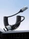 Кабель Hoco X121 USB to Type-C (3A, 1.5m) - Black. Фото 7 из 9
