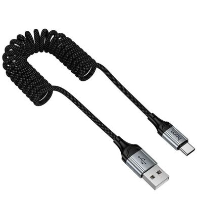 Кабель Hoco X121 USB to Type-C (3A, 1.5m) - Black