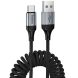Кабель Hoco X121 USB to Type-C (3A, 1.5m) - Black. Фото 1 из 9