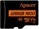 Карта памяти MicroSDXC Apacer 128GB UHS-I U3 V30 A2 + адаптер (AP128GMCSX10U8-R). Фото 2 из 3