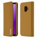 Кожаный чехол DUX DUCIS Wish Series для Samsung Galaxy S9 (G960) - Khaki. Фото 1 из 15